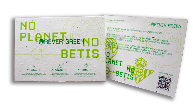 Comunicación verde para la campaña Forever Green del Betis